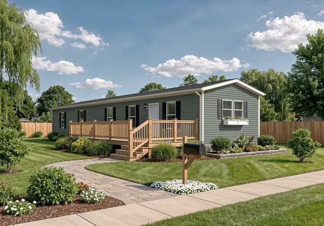 Somerset — 3 bed 2 bath manufactured home floor plan
