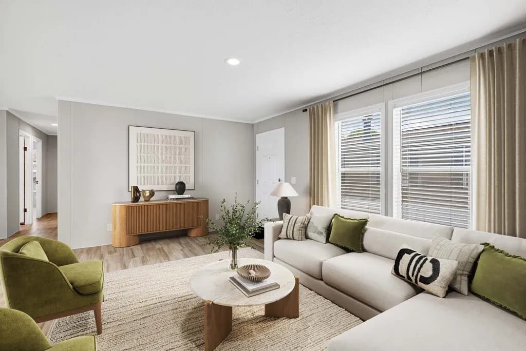 Click to enlarge Glenrock multi-section home — living room (photo 6 of 9)