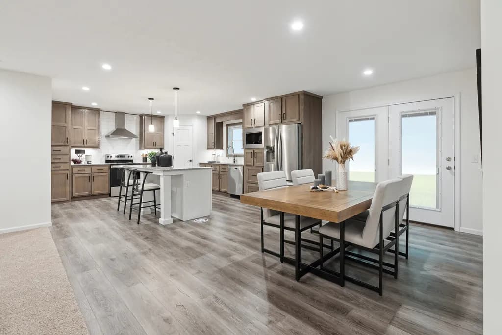 Click to enlarge Timberlake modular home — kitchen (photo 6 of 31)