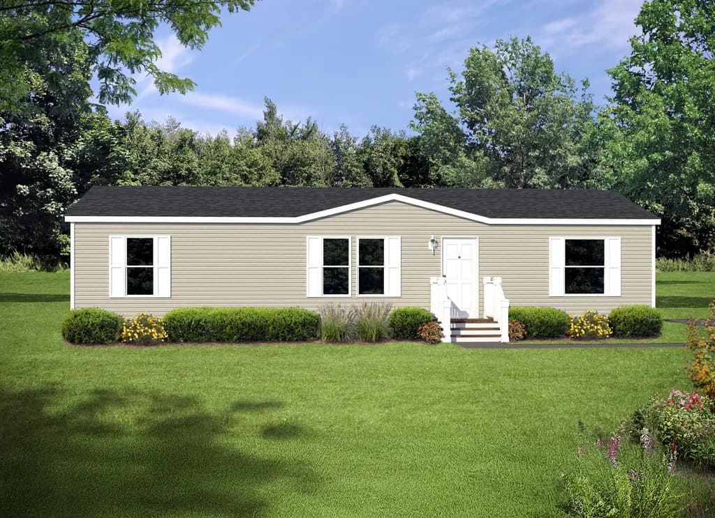 Churchill β 3 bed 2 bath manufactured home floor plan