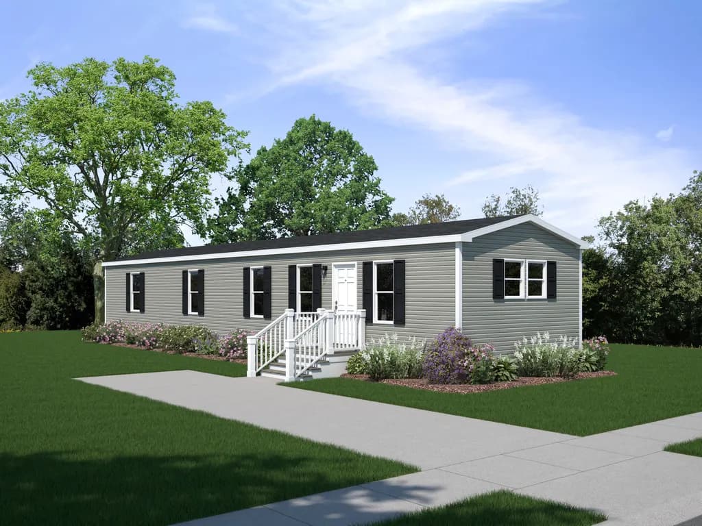 Hickman β 3 bed 2 bath manufactured home floor plan