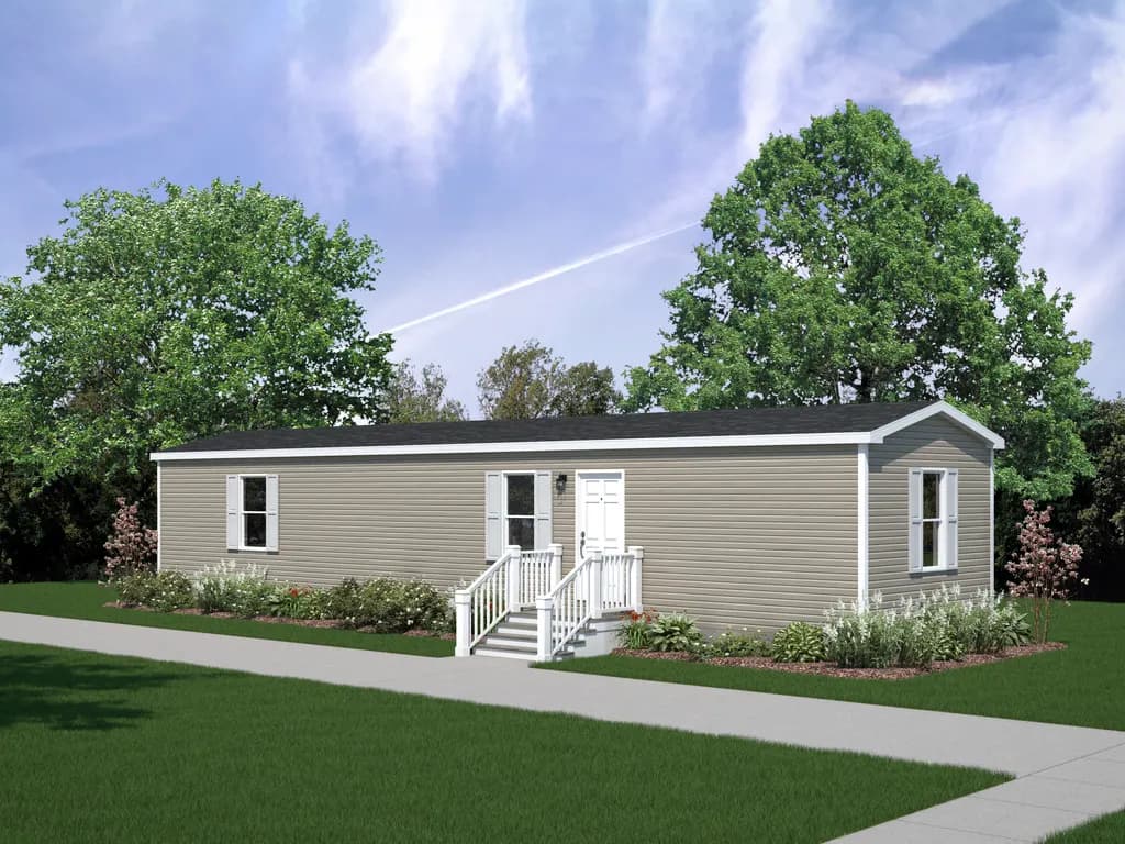 Peak β 2 bed 2 bath manufactured home floor plan