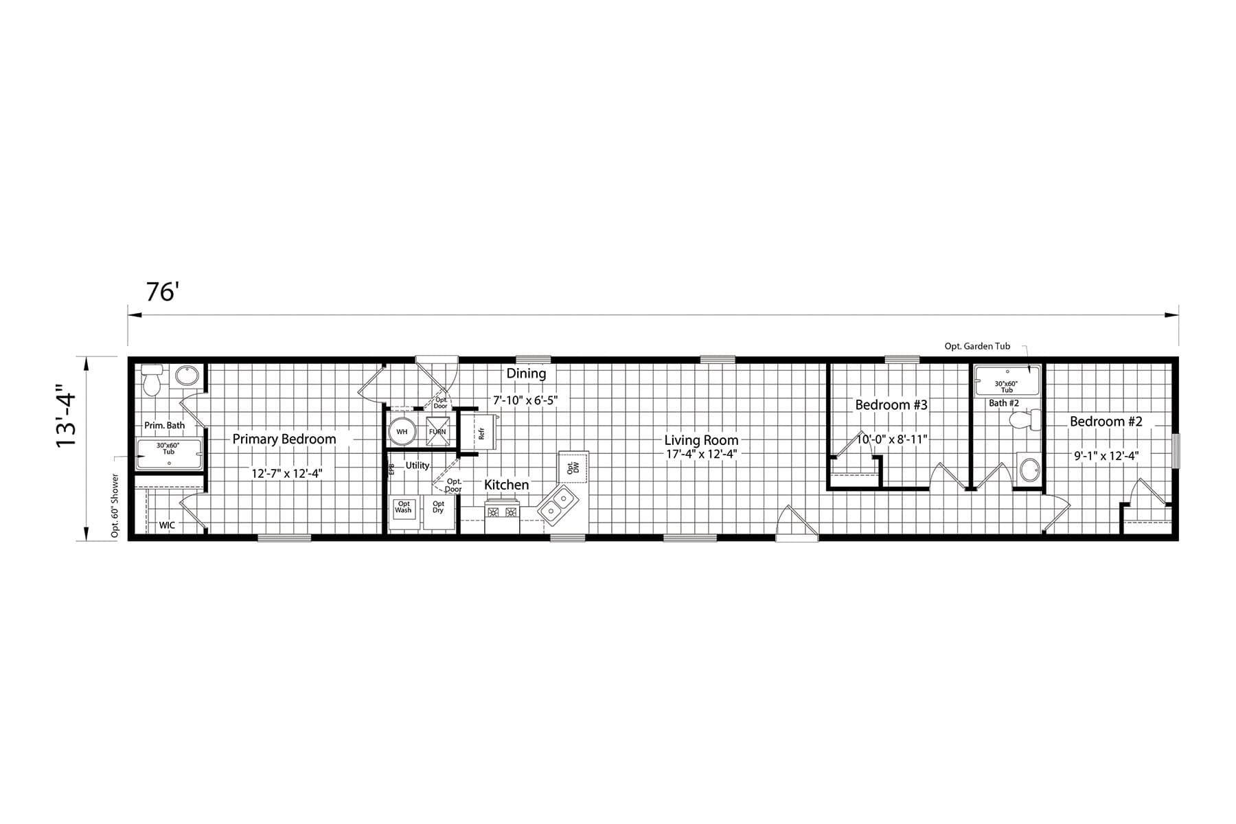 Click to enlarge 1444H11023 single wide home — main photo (photo 3 of 3)