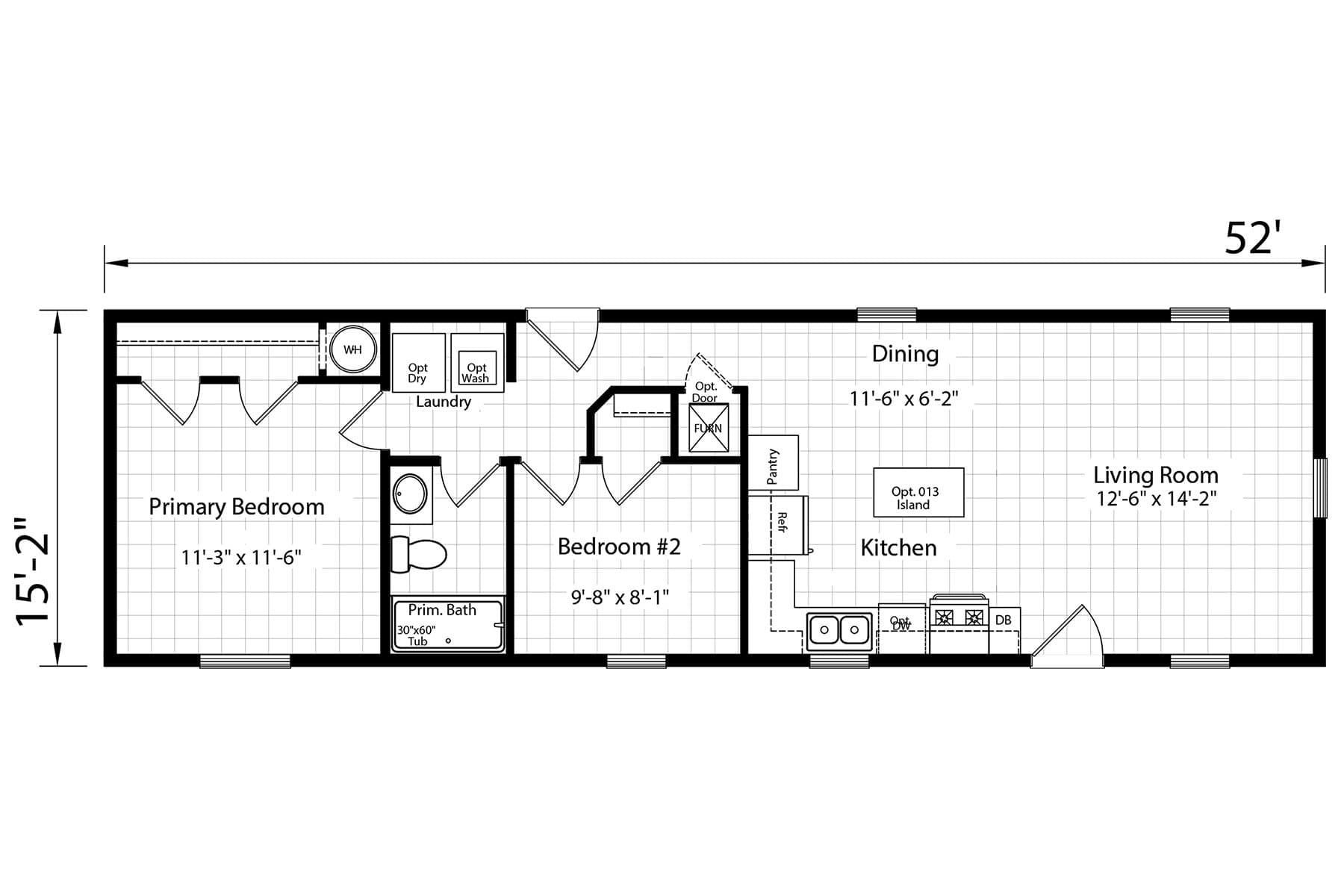 Click to enlarge 1652H21083 single wide home — main photo (photo 3 of 3)