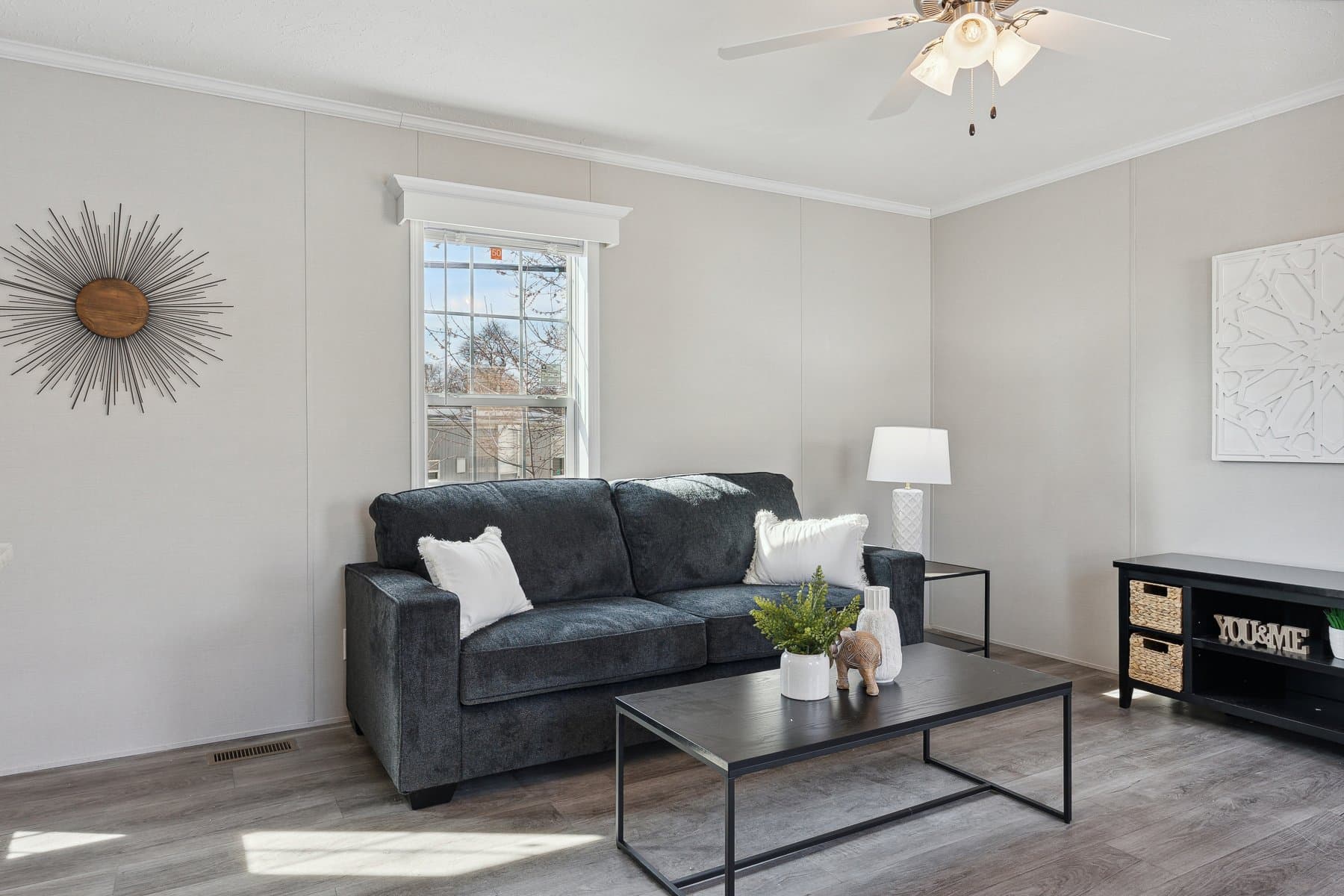 Click to enlarge 1660H22212 single wide home β living room (photo 7 of 27)