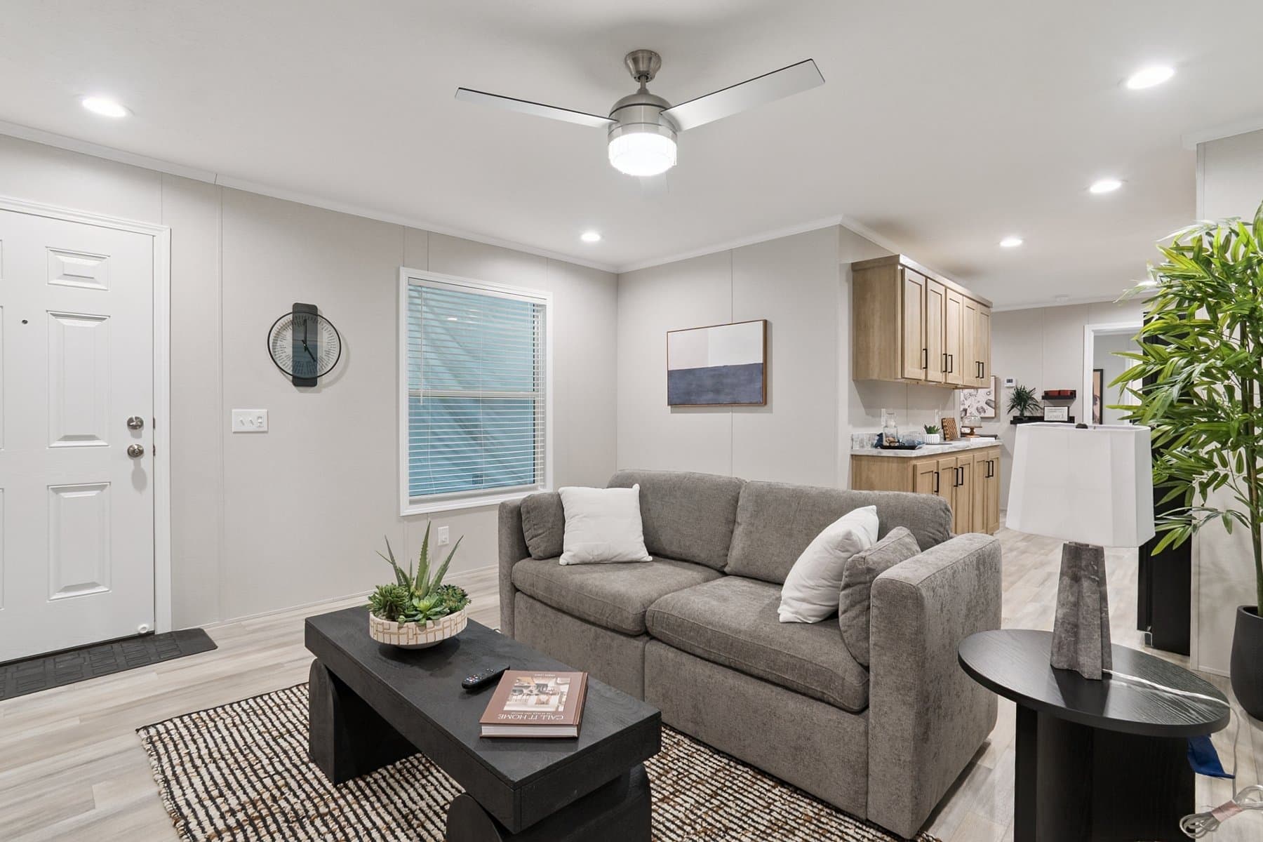 Click to enlarge 1666H32085 single wide home — living room (photo 12 of 29)
