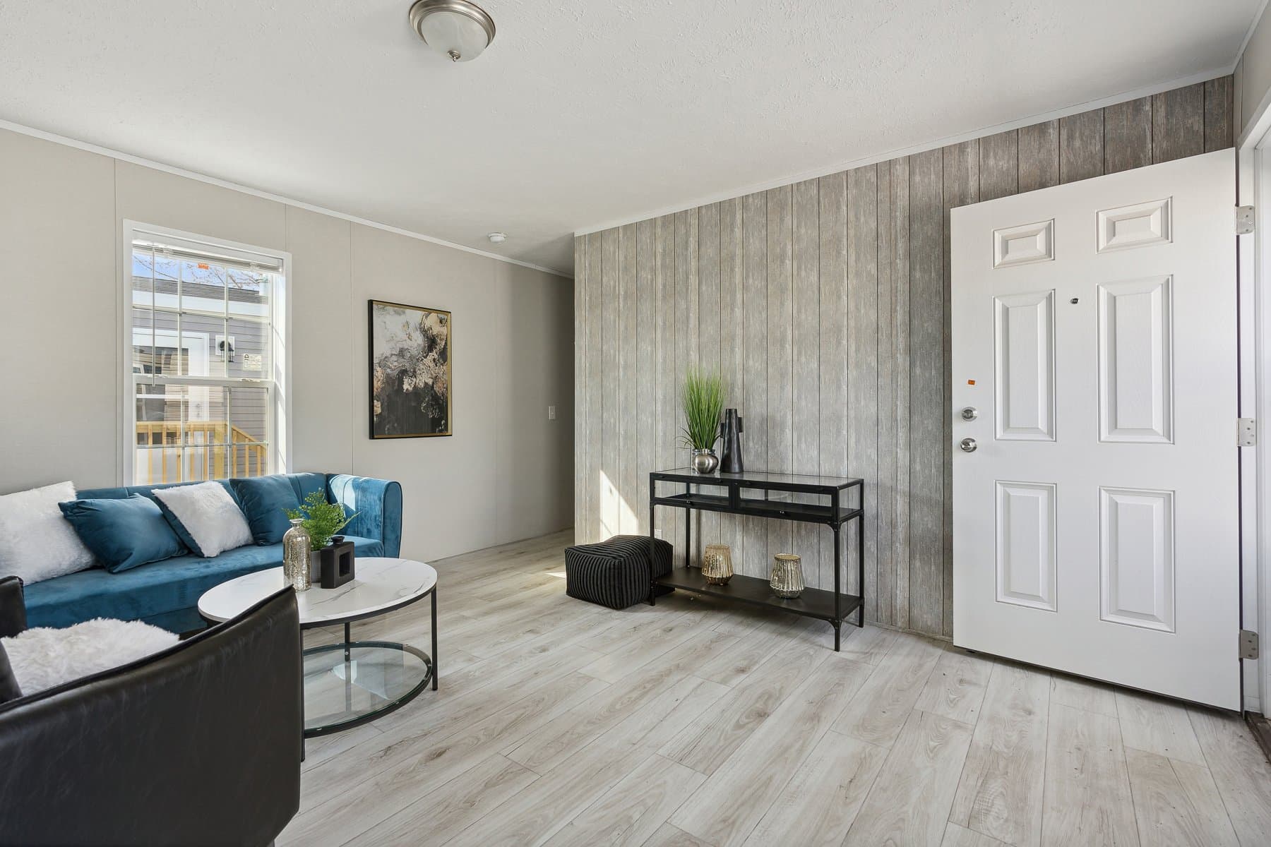 Click to enlarge 1666H32219 single wide home β living room (photo 11 of 30)