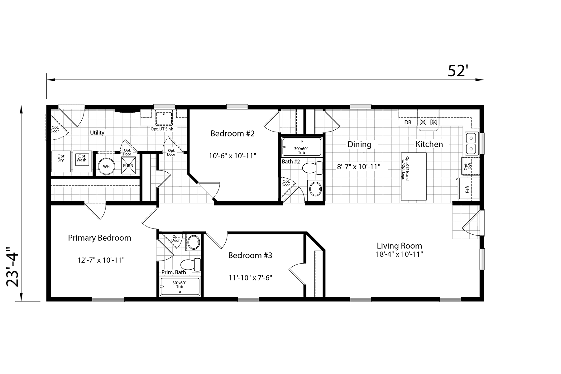 Click to enlarge Sundance multi-section home — floor plan sheet (photo 3 of 3)