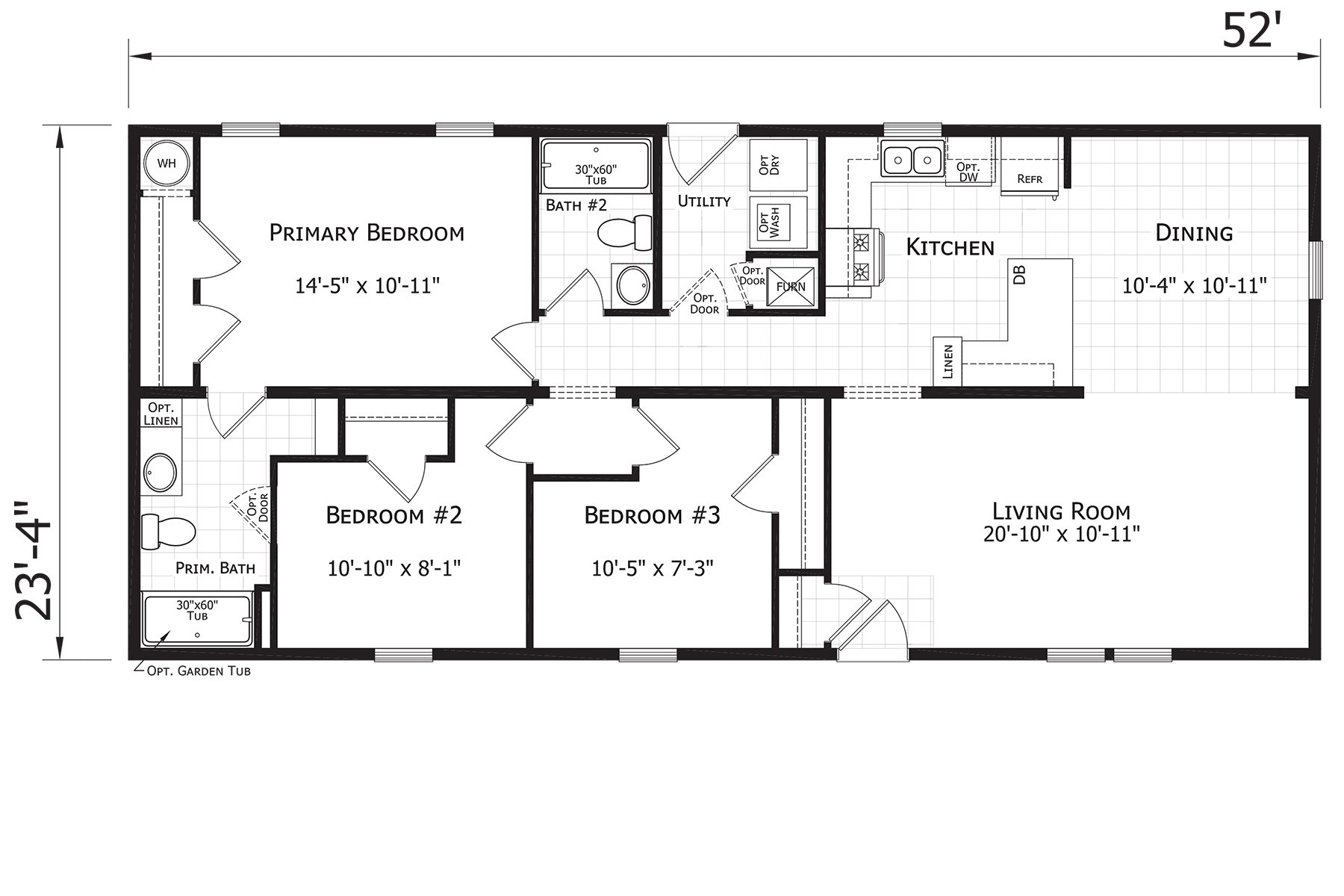 Click to enlarge Broomfield multi-section home — floor plan sheet (photo 2 of 2)