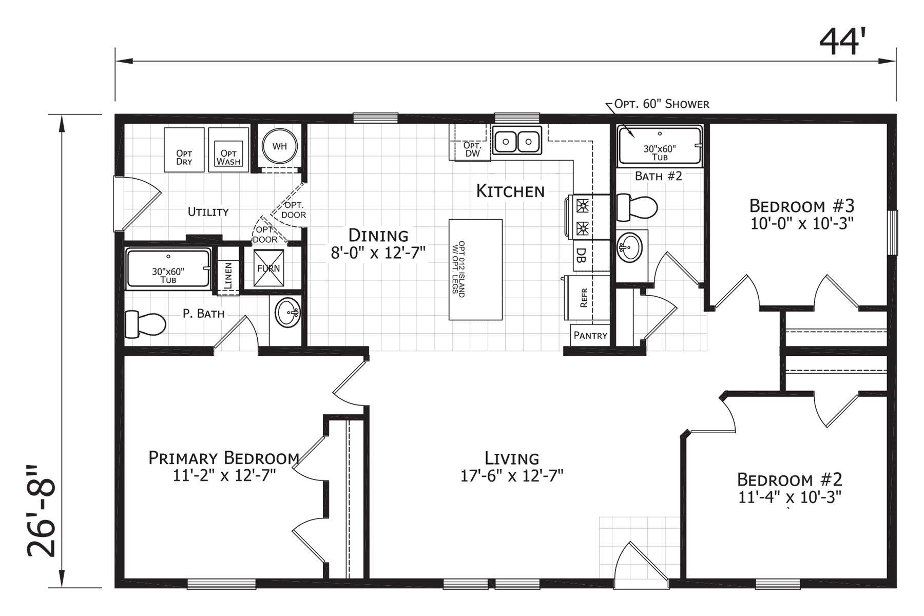 Click to enlarge Bayfield multi-section home — floor plan sheet (photo 3 of 3)
