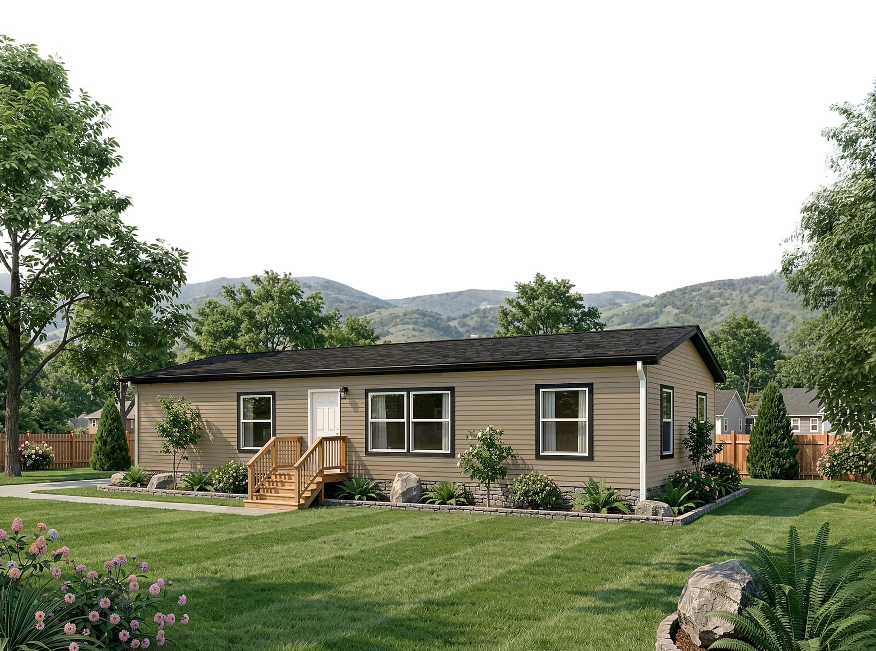Click to enlarge Brighton modular home — exterior (photo 6 of 7)