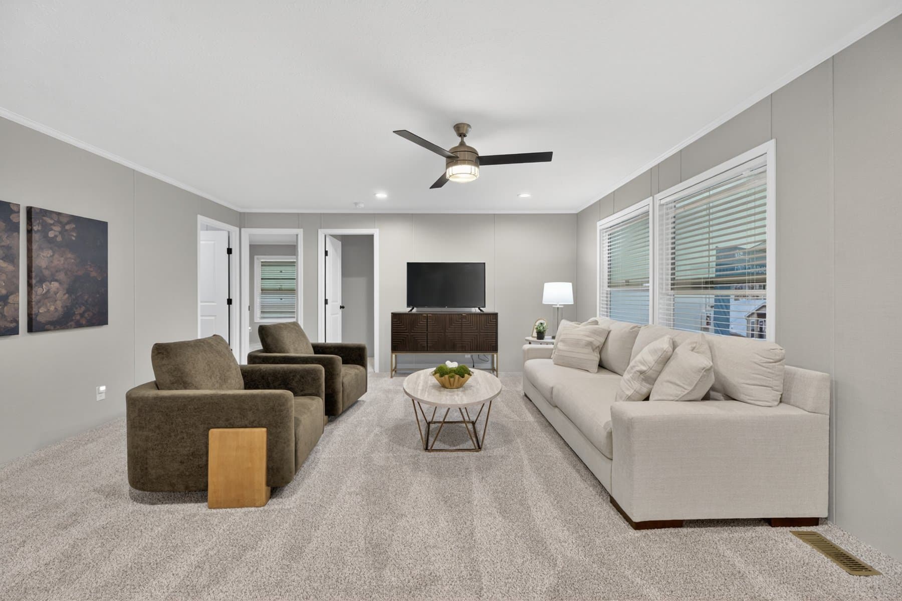 Click to enlarge Brighton multi-section home — living room (photo 9 of 11)