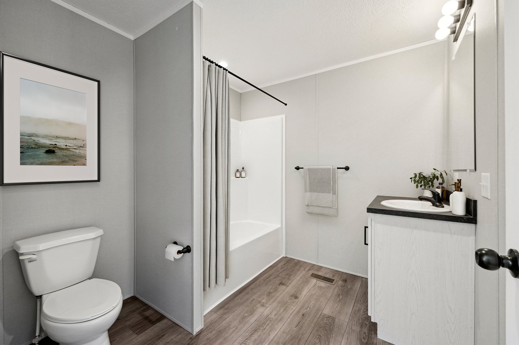 Click to enlarge Lancaster modular home — primary bathroom (photo 5 of 8)