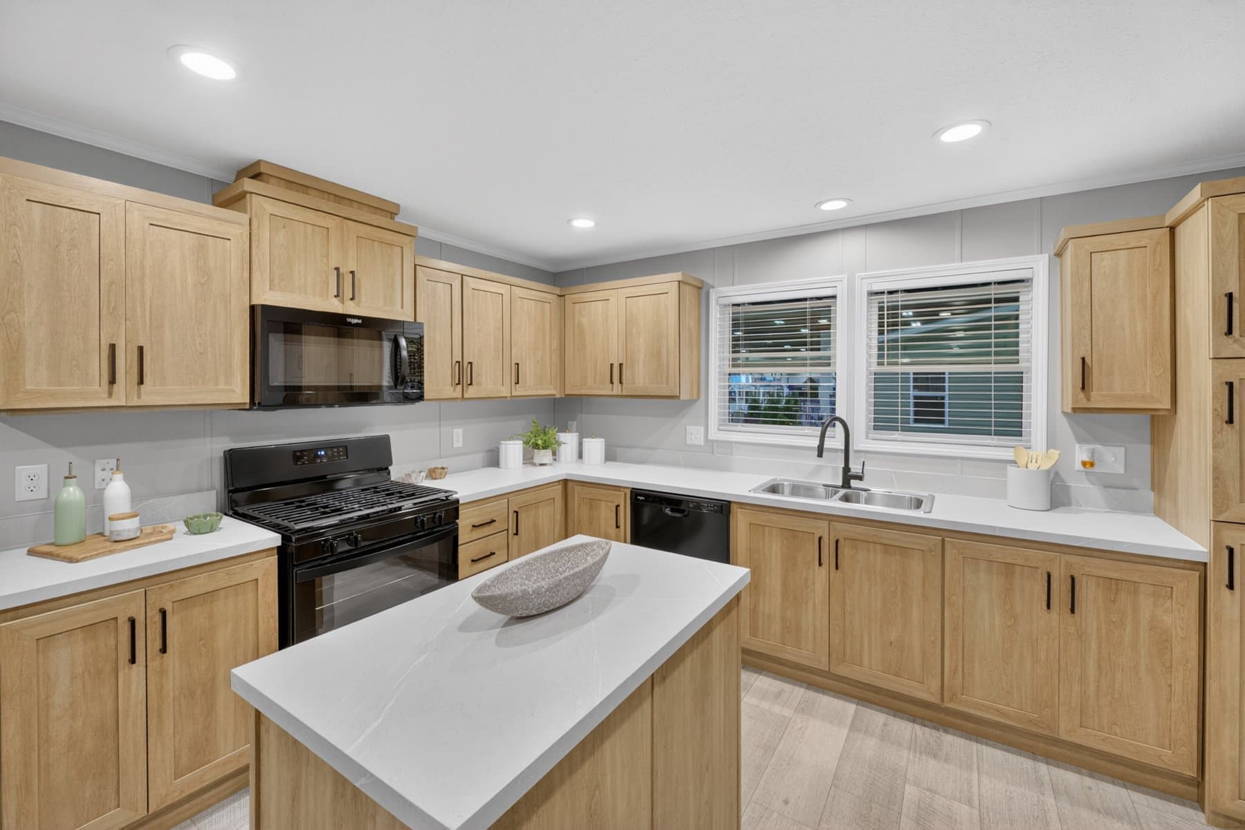 Click to enlarge Brighton modular home — kitchen (photo 7 of 11)