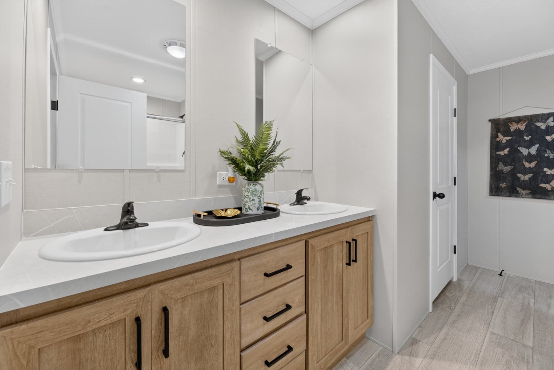 Click to enlarge Brighton modular home — primary bathroom (photo 8 of 11)