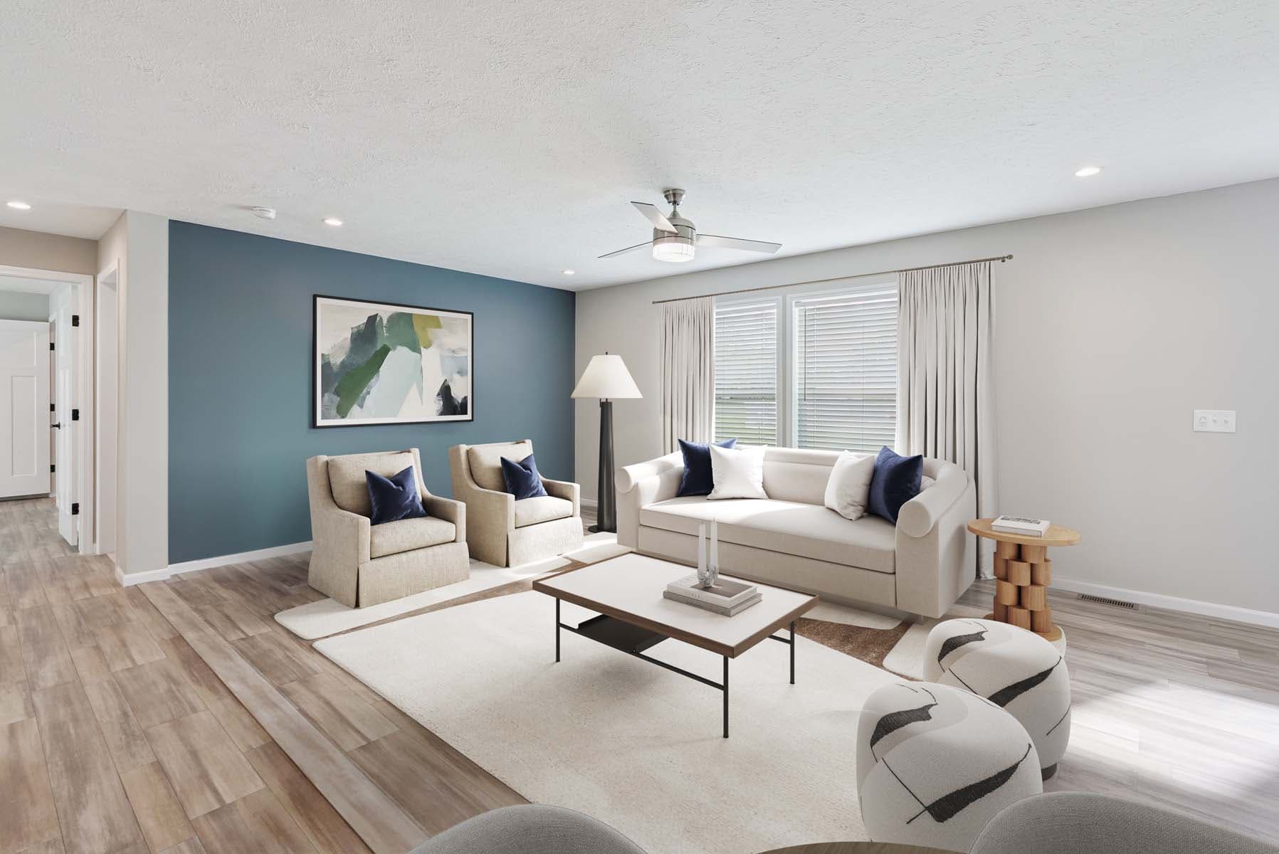 Click to enlarge Lincoln modular home — staged interior (photo 22 of 22)