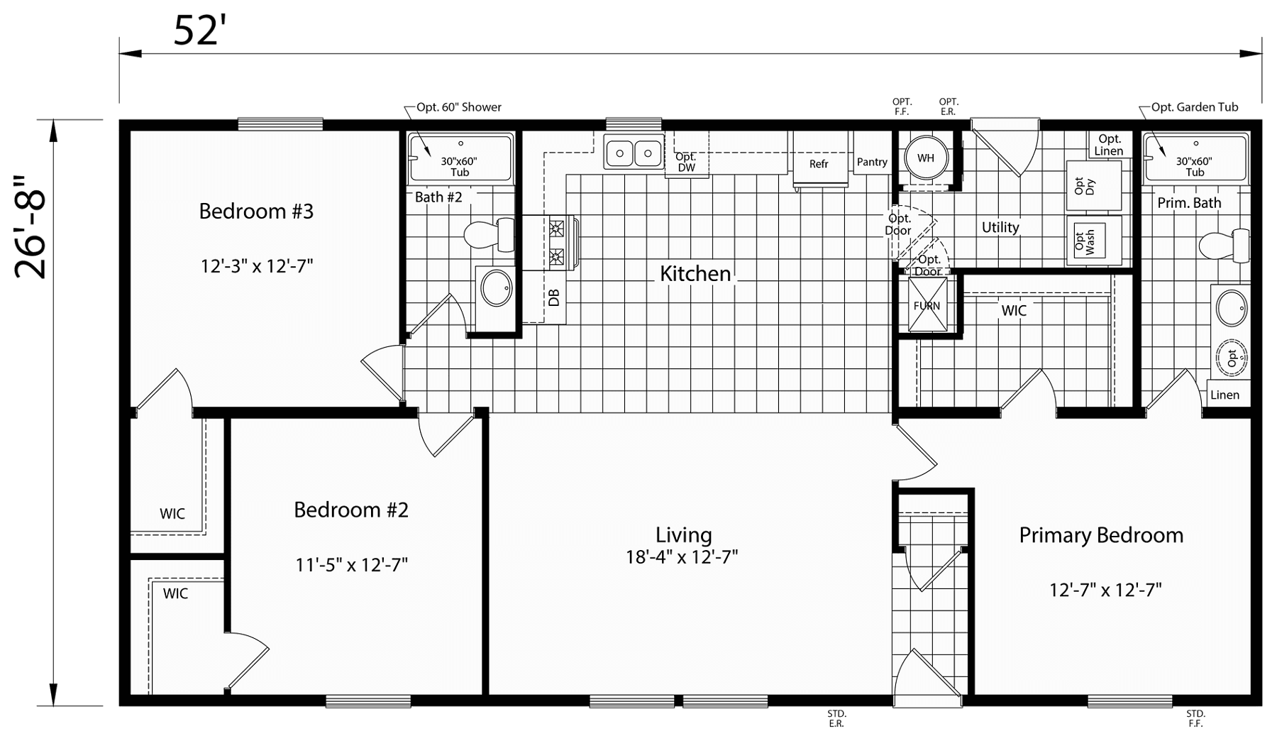 Click to enlarge Lincoln modular home β floor plan sheet (photo 8 of 8)