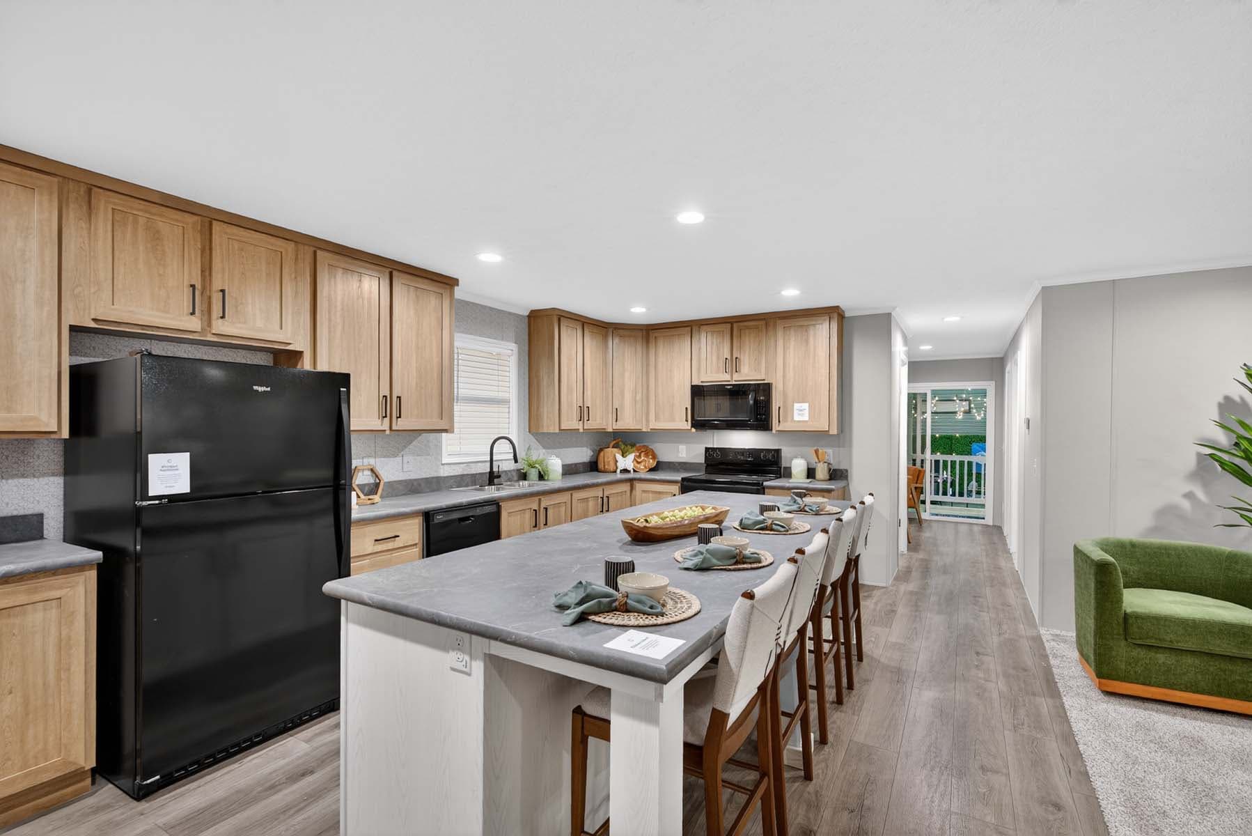 Click to enlarge Silverton modular home — kitchen (photo 32 of 32)