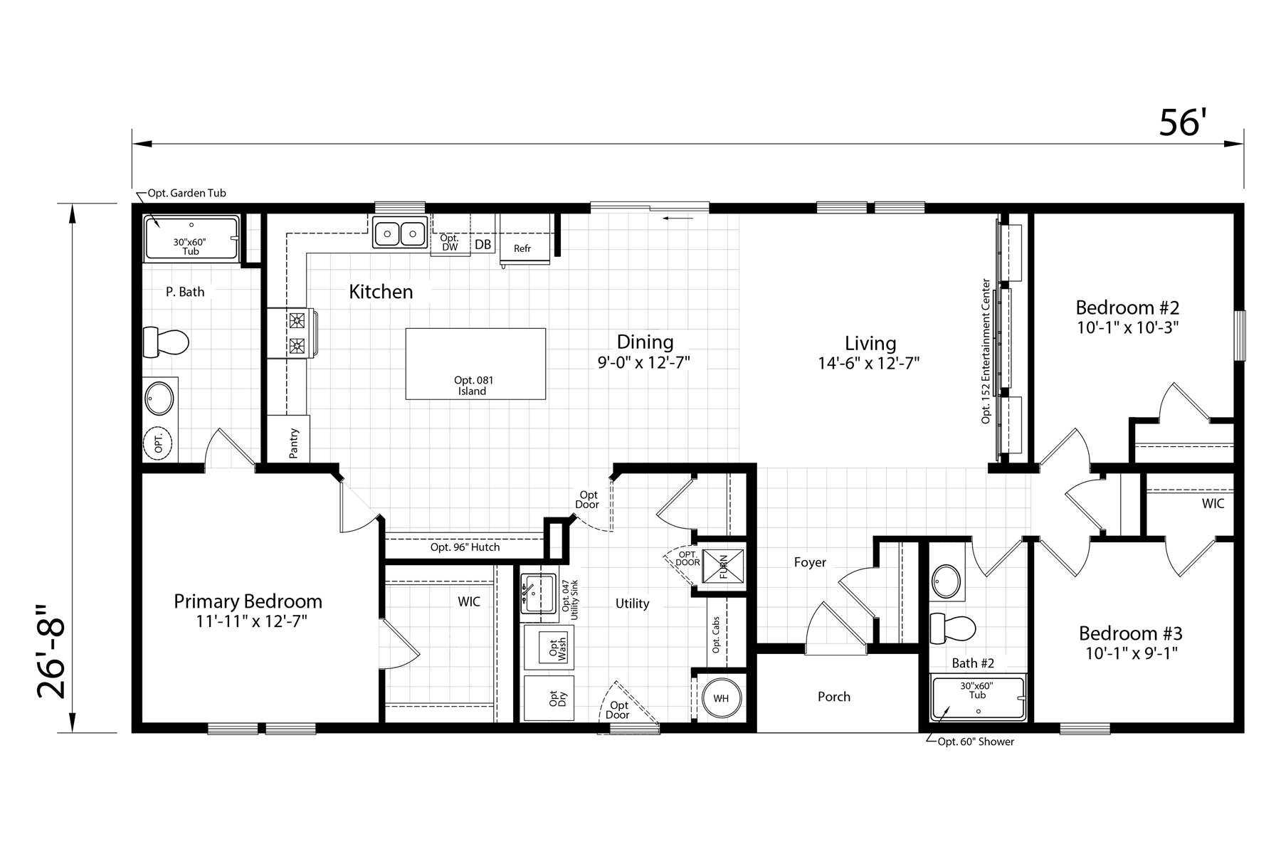 Click to enlarge Easton multi-section home — floor plan sheet (photo 8 of 8)