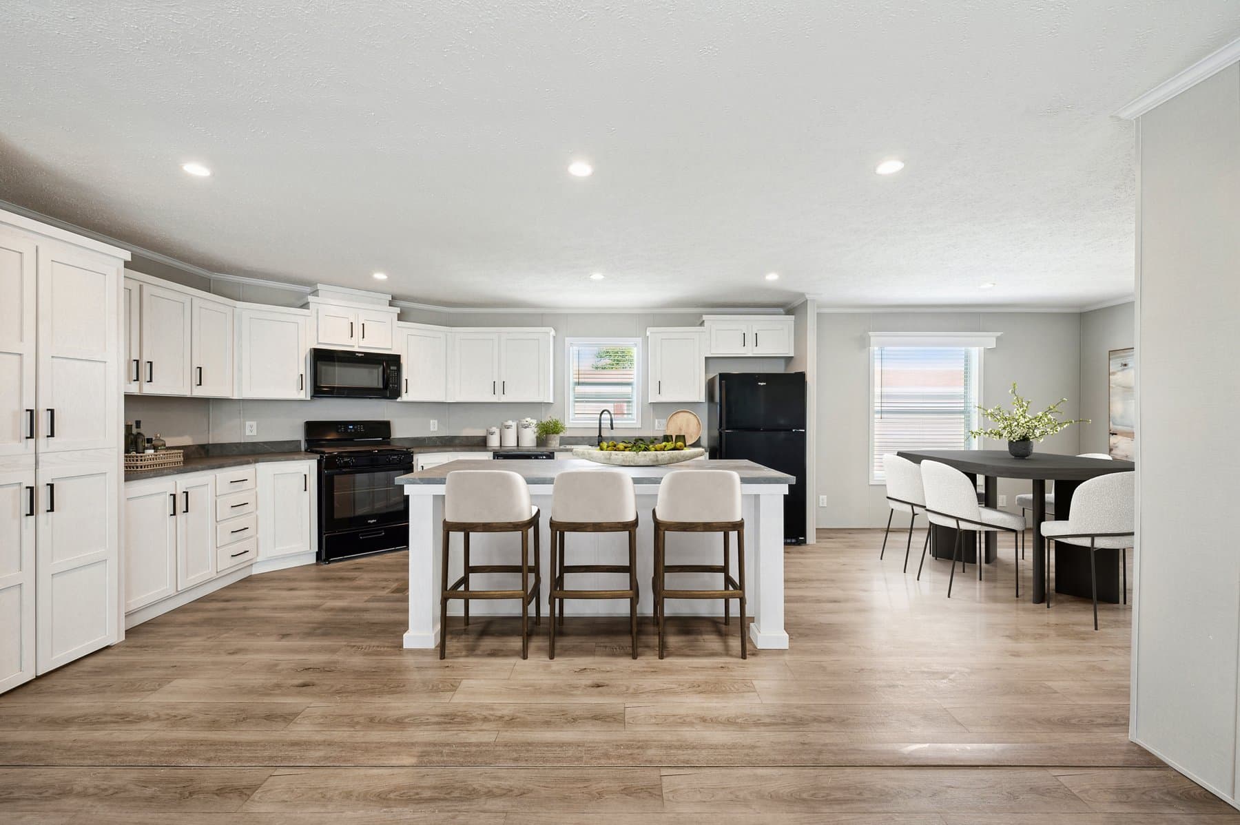 Click to enlarge Woodward multi-section home — kitchen (photo 2 of 6)