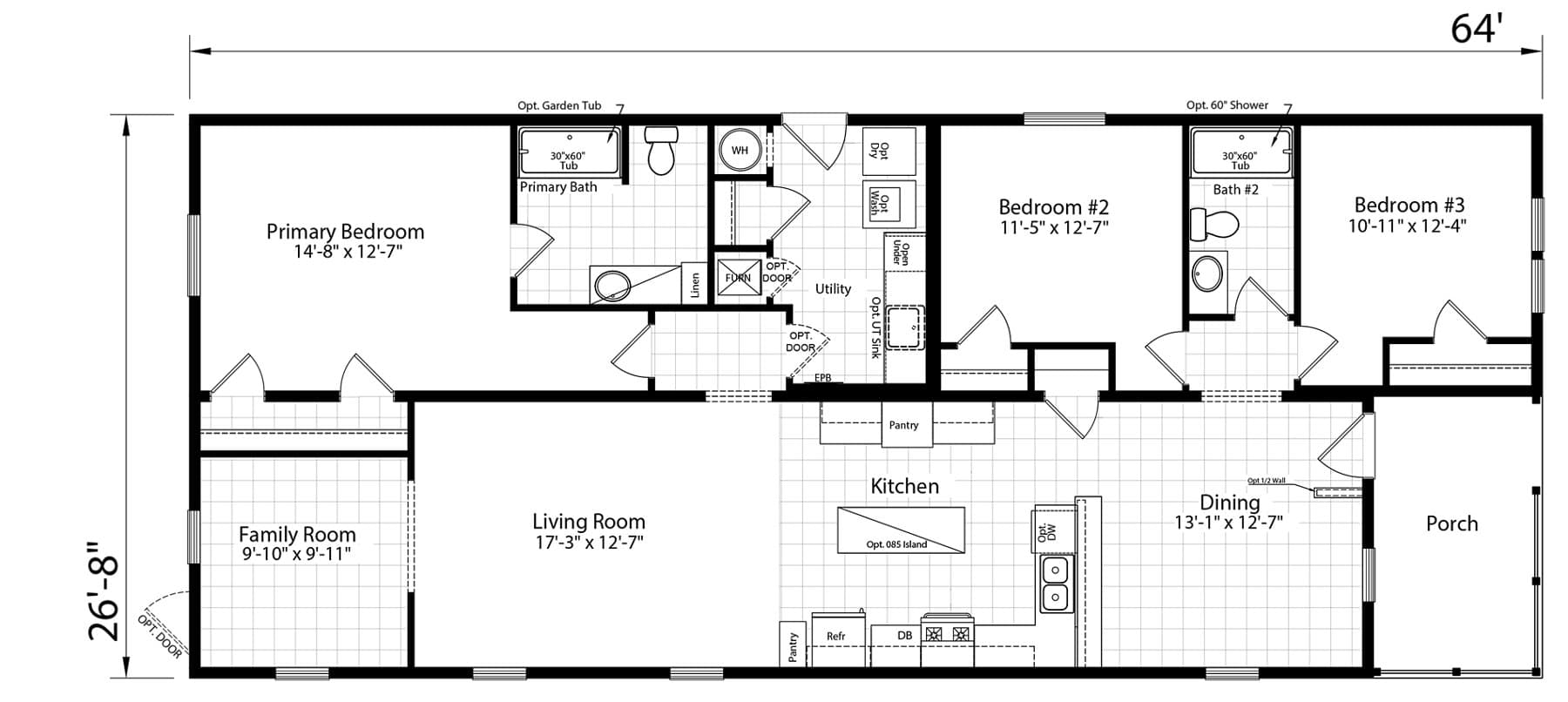 Click to enlarge Georgetown multi-section home by Champion Homes — photo 3 of 4
