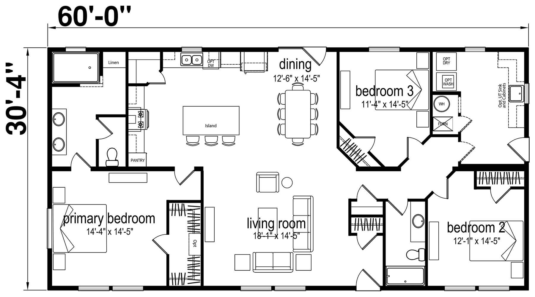 Click to enlarge Timberlake modular home — floor plan sheet (photo 19 of 31)