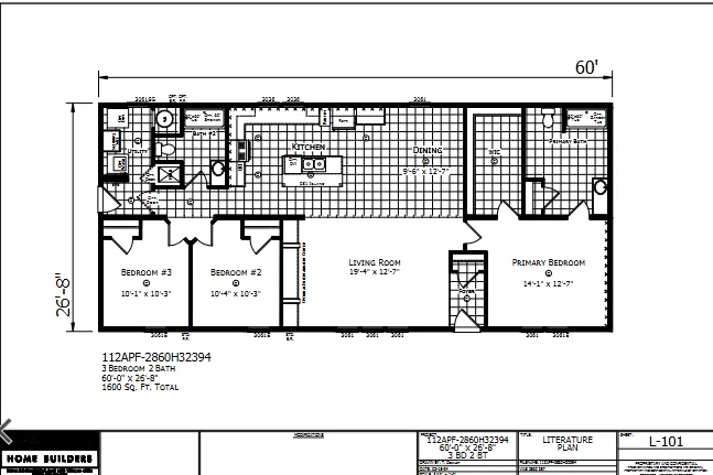 Click to enlarge Odyssey multi-section home by Champion Homes — photo 2 of 16