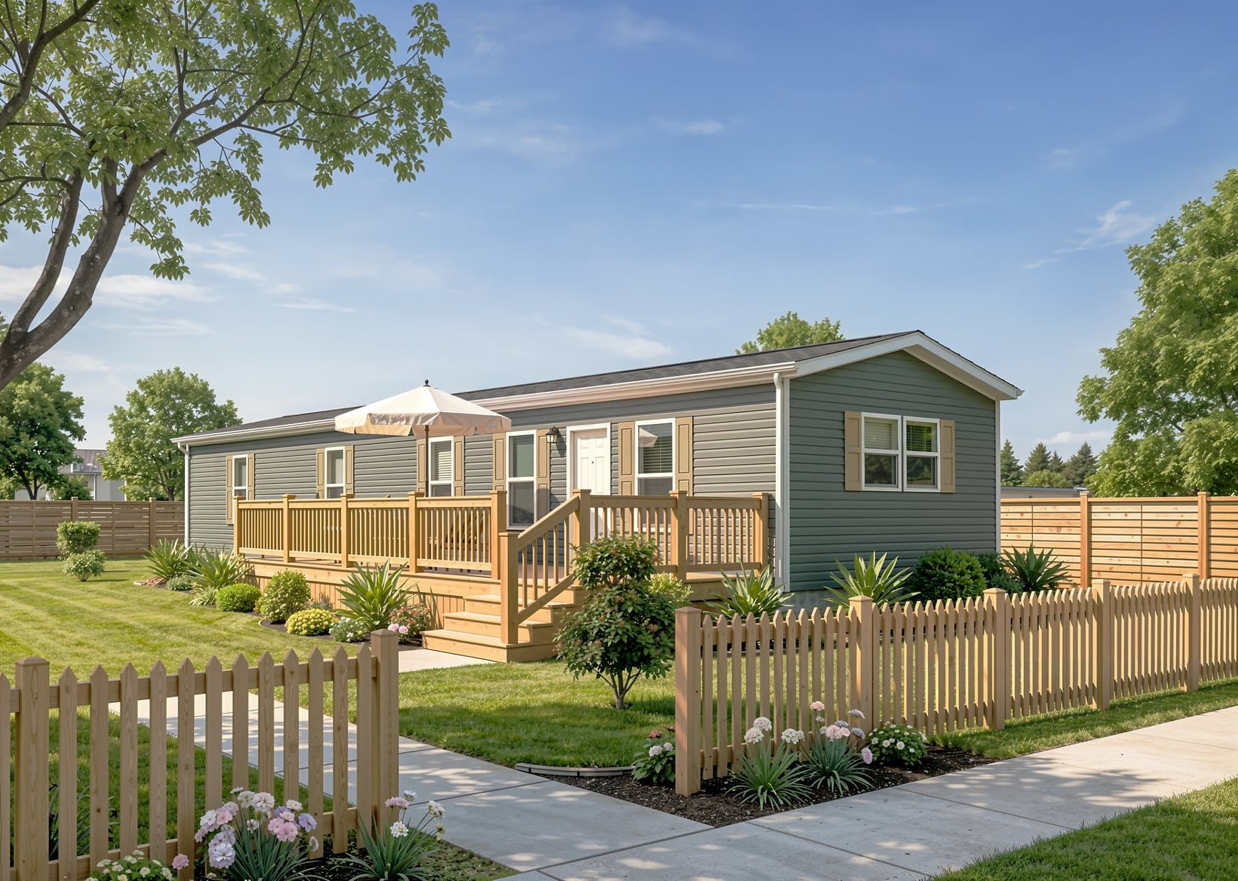 Click to enlarge Prime 1666H32P07 (2x6 walls) single wide home — exterior (photo 3 of 3)