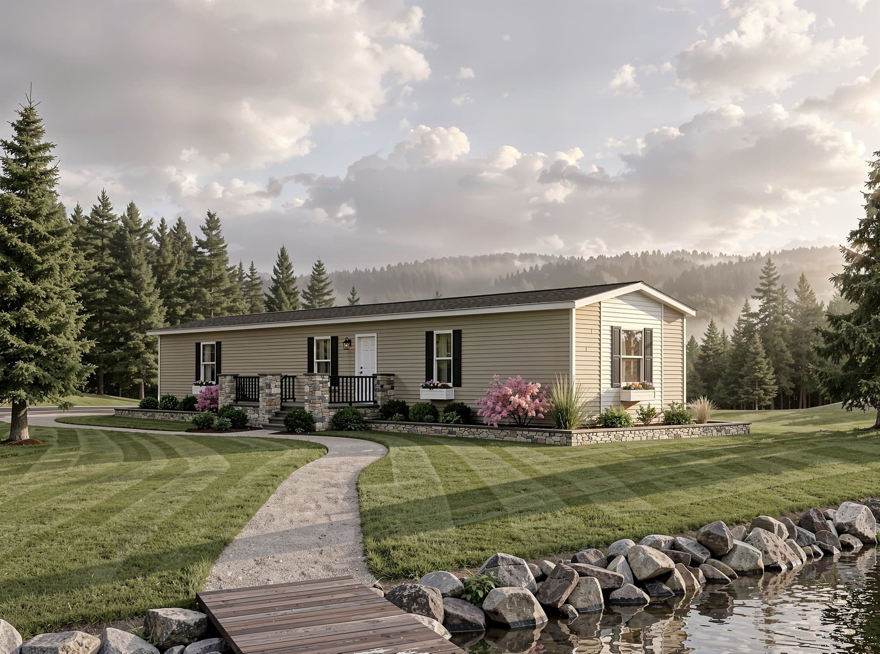 Click to enlarge Bardstown single wide home — exterior (photo 2 of 3)