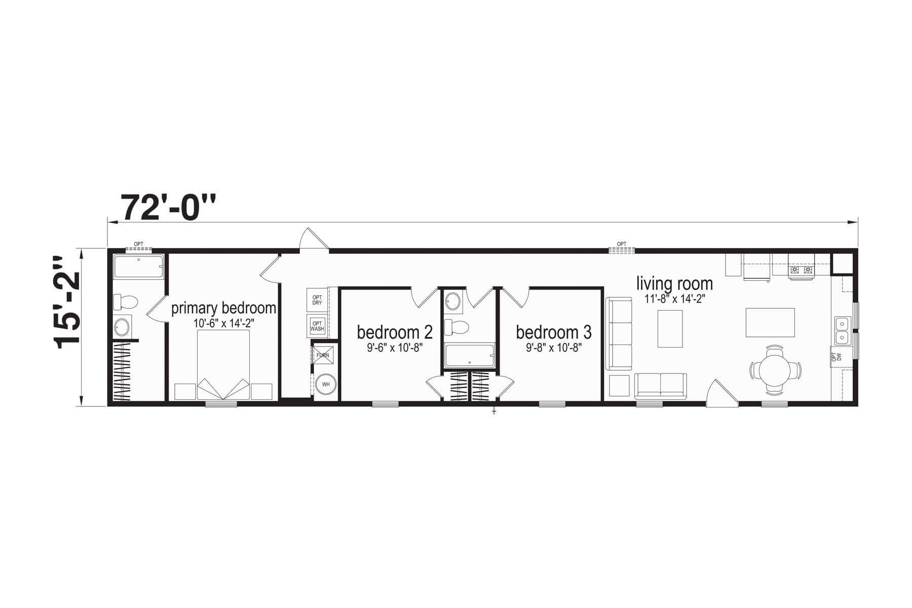 Click to enlarge Ballard single wide home — main photo (photo 3 of 3)