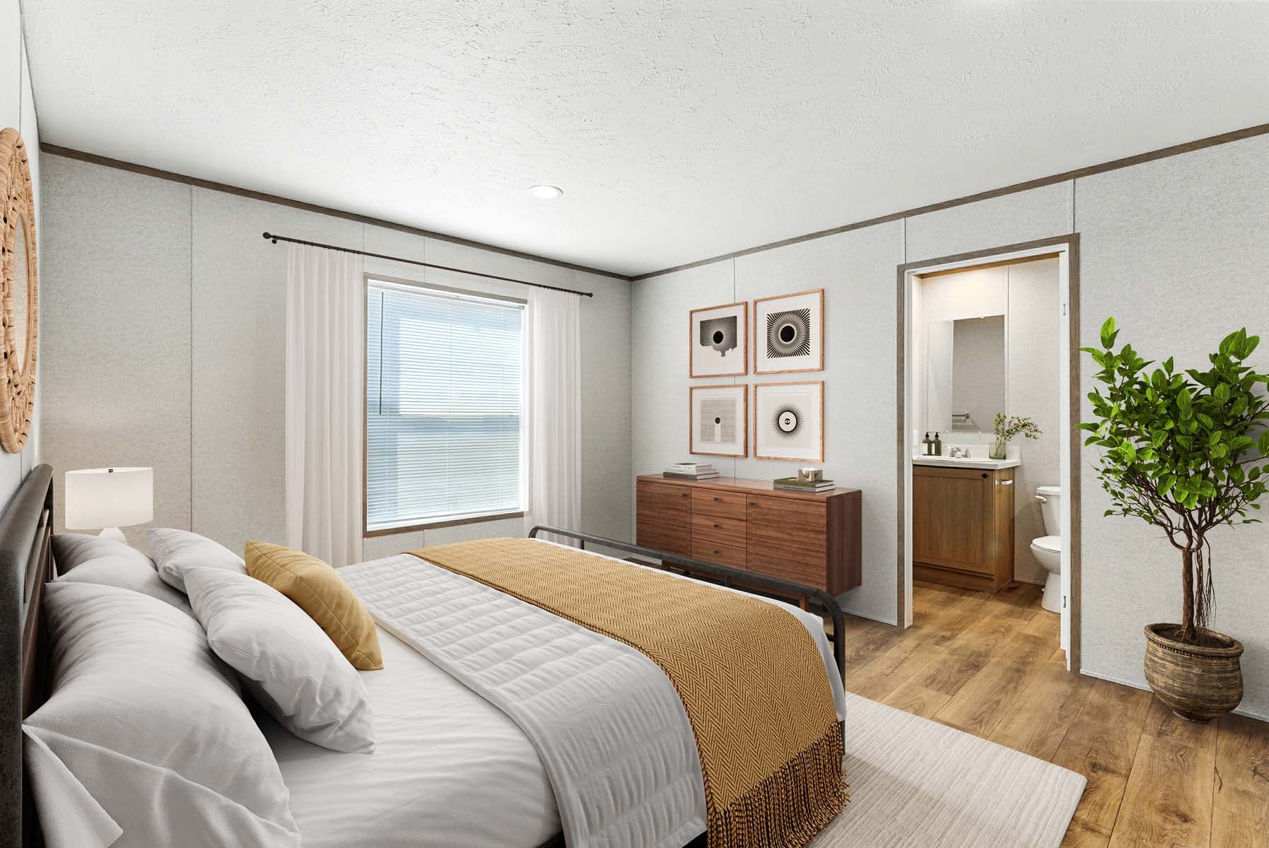 Click to enlarge Monte single wide home — primary bedroom (photo 35 of 37)