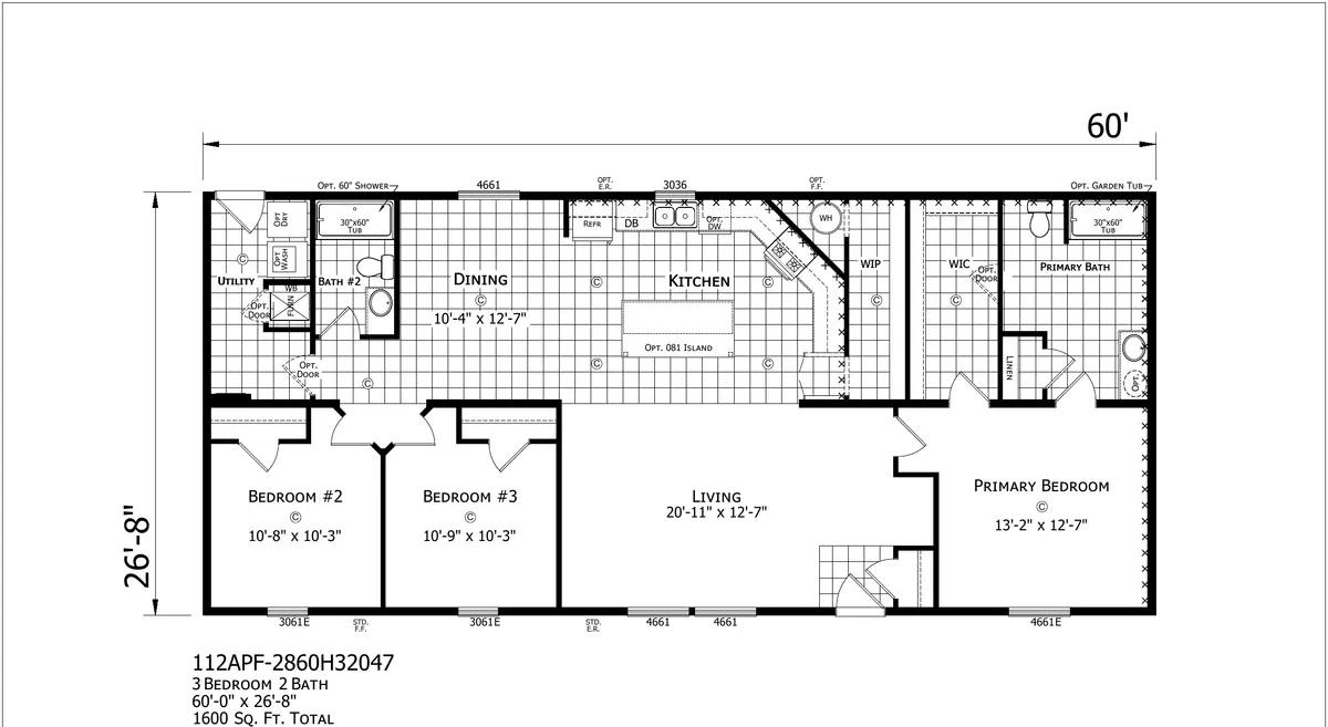 Click to enlarge Woodward Multi-Section — floor plan