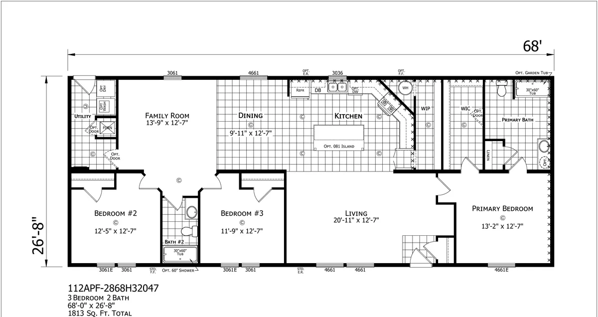 Woodward Multi-Section — floor plan